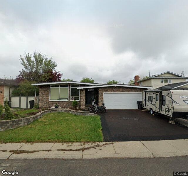 Street view of 2407 106 Street NW, Edmonton