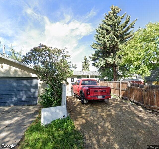 Street view of 13311 58 Street NW, Edmonton