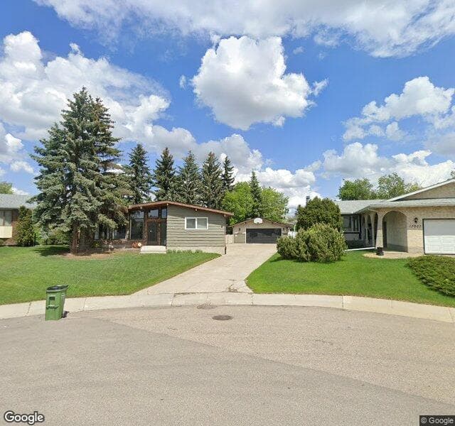Street view of 15011 55 Street NW, Edmonton