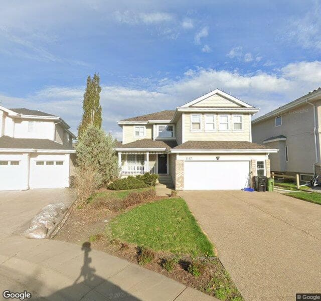 Street view of 1147 Twin Brooks Point NW, Edmonton