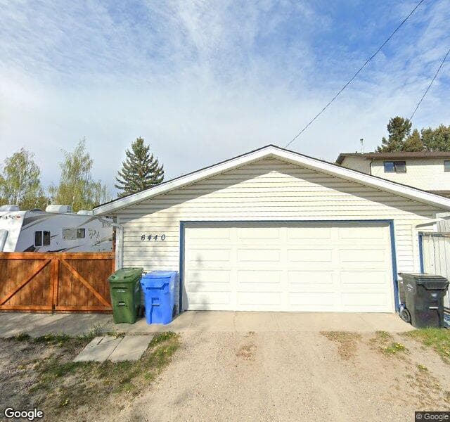 Street view of 6440 70 Street NW, Calgary
