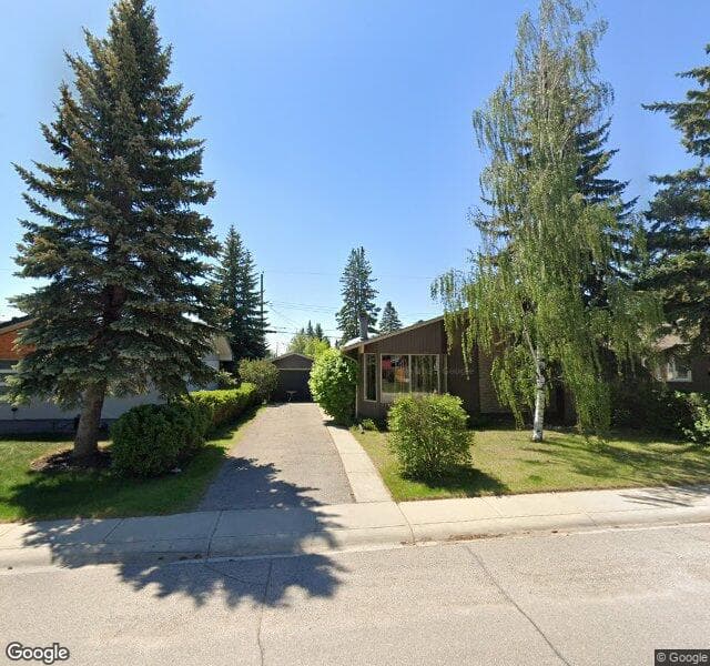 Street view of 3707 54 Avenue SW, Calgary