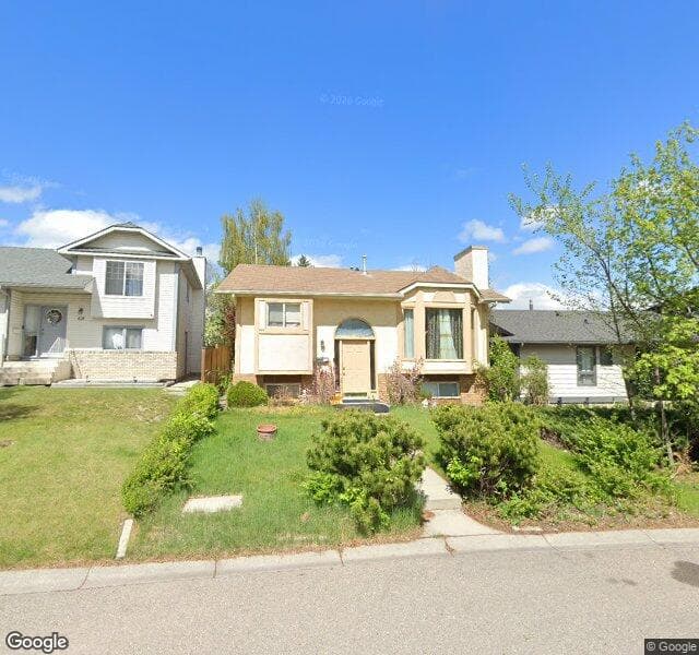 Street view of 64 Millbank Close SW, Calgary