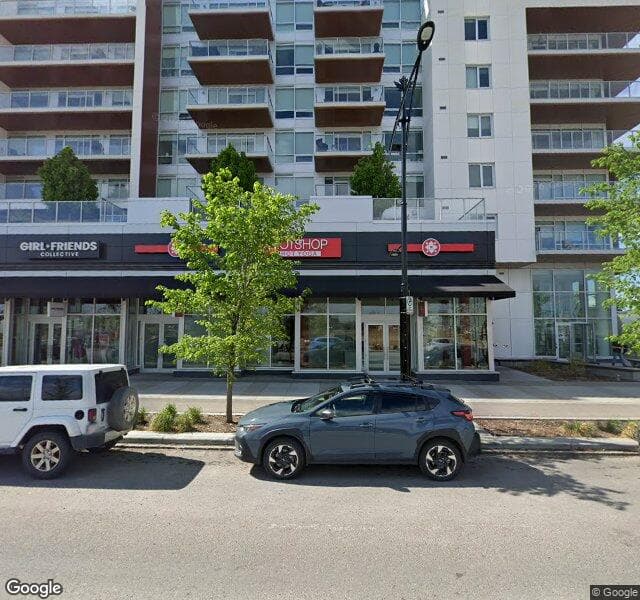 Street view of 313-8445 Broadcast Avenue SW, Calgary