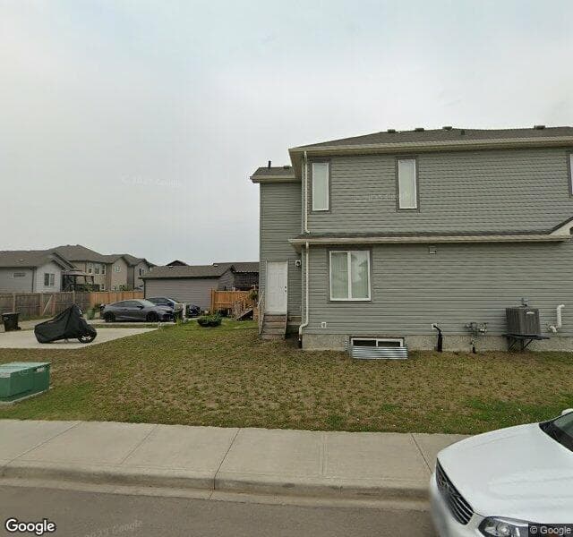 Street view of 1587 Tamarack Boulevard NW, Edmonton