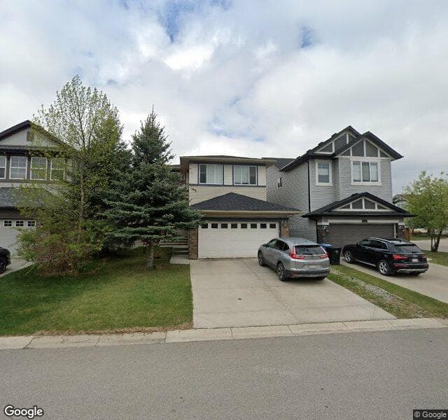 Street view of 134 Everoak Green SW, Calgary