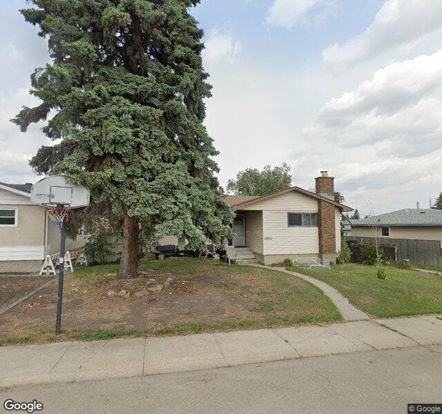 Street view of 13427 70 Street NW, Edmonton