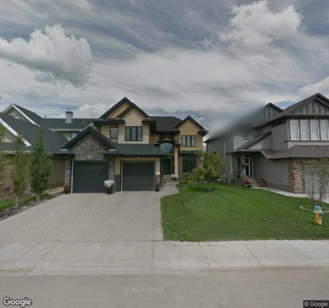 Street view of 2442 Bowen Wynd SW, Edmonton