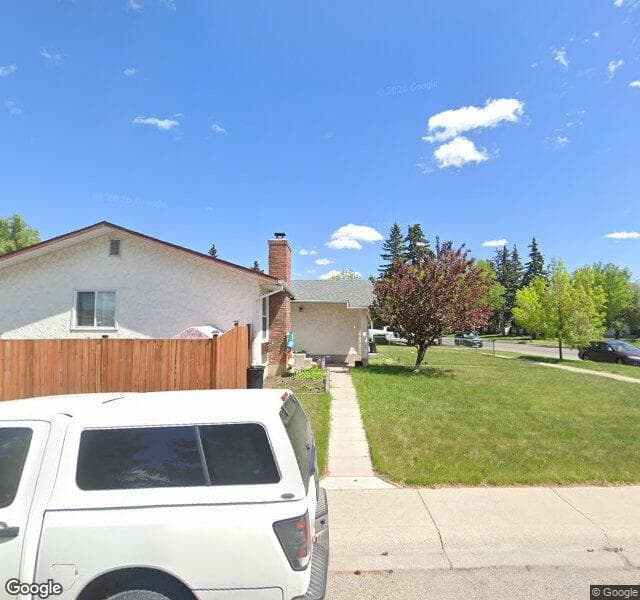 Street view of 4624 Whitehorn Drive NE, Calgary