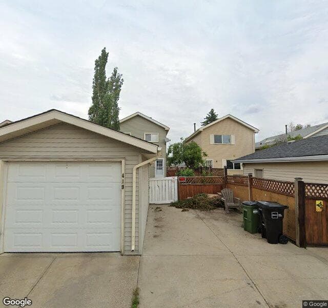 Street view of 419 Kirkpatrick Crescent NW, Edmonton