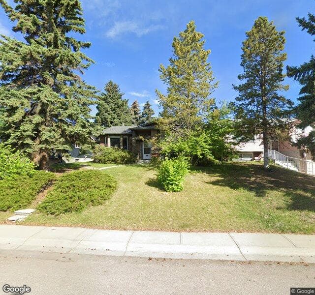 Street view of 6107 Thornaby Way NW, Calgary