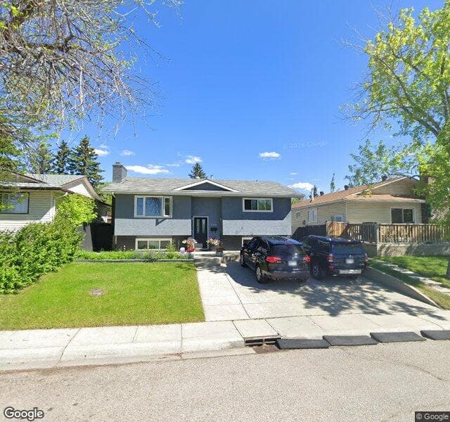 Street view of 348 Pinemont Road NE, Calgary