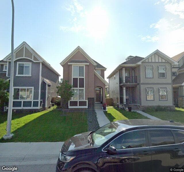 Street view of 163 Mahogany Grove SE, Calgary