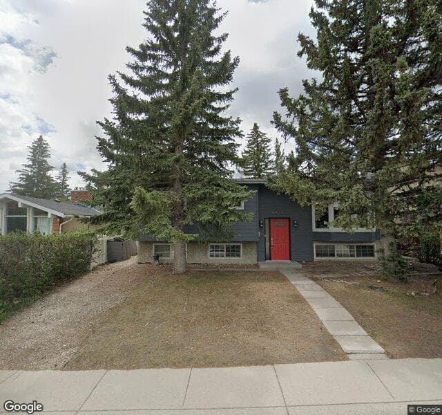 Street view of 4411 Dallyn Street NW, Calgary