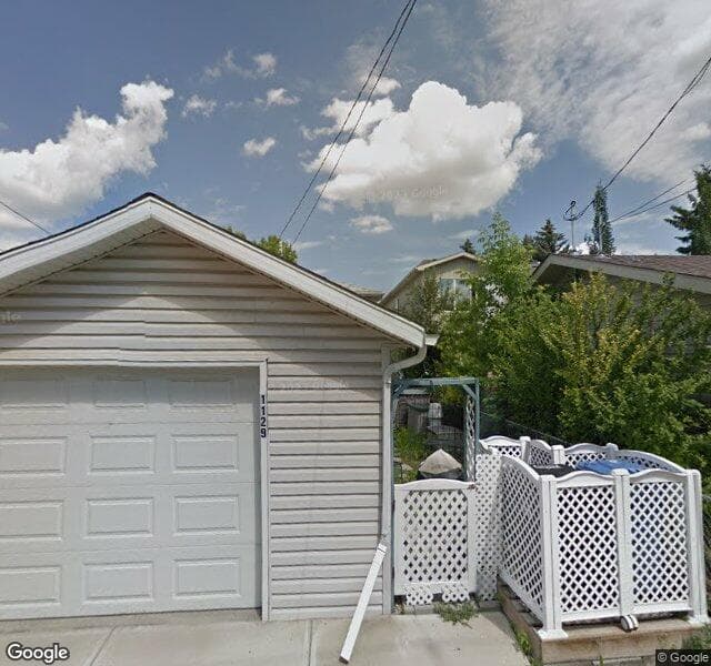 Street view of 1129 18 Avenue NW, Calgary