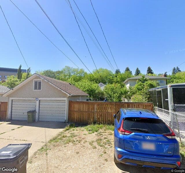 Street view of 11215 105 Street NW, Edmonton