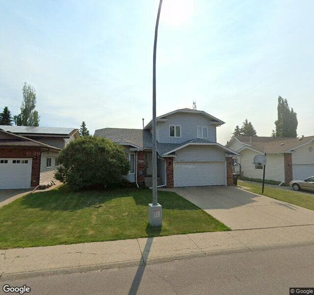 Street view of 4349 147A Street NW, Edmonton