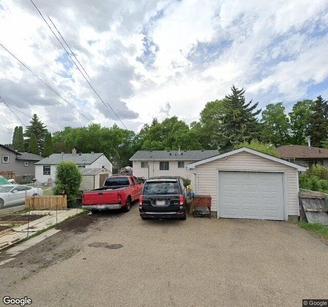 Street view of 11909 48 Street NW, Edmonton