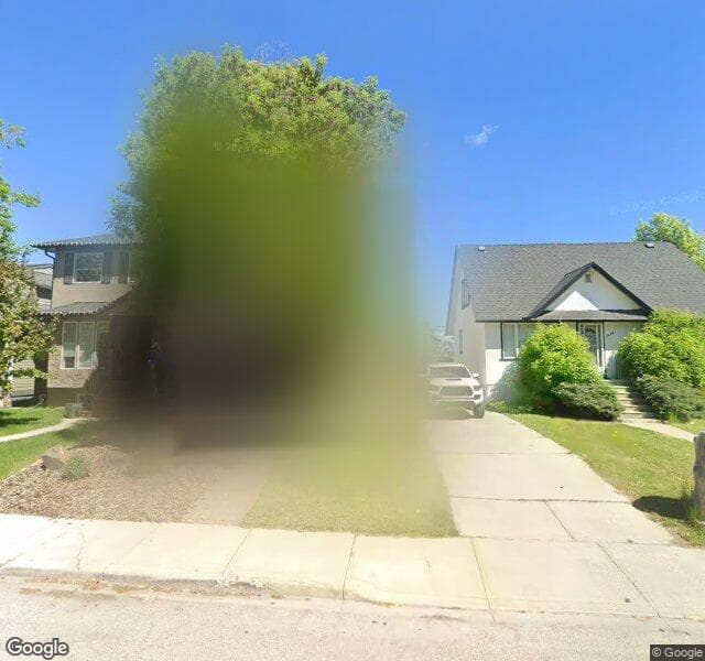 Street view of 1422 21 Avenue NW, Calgary