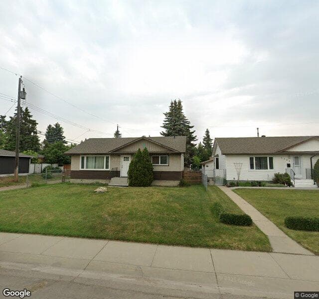Street view of 4312 105 Avenue NW, Edmonton