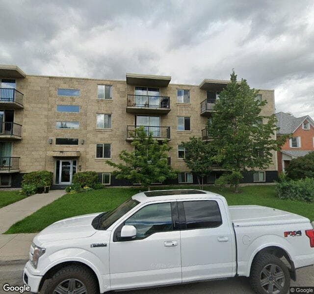 Street view of 301-1727 10A Street SW, Calgary