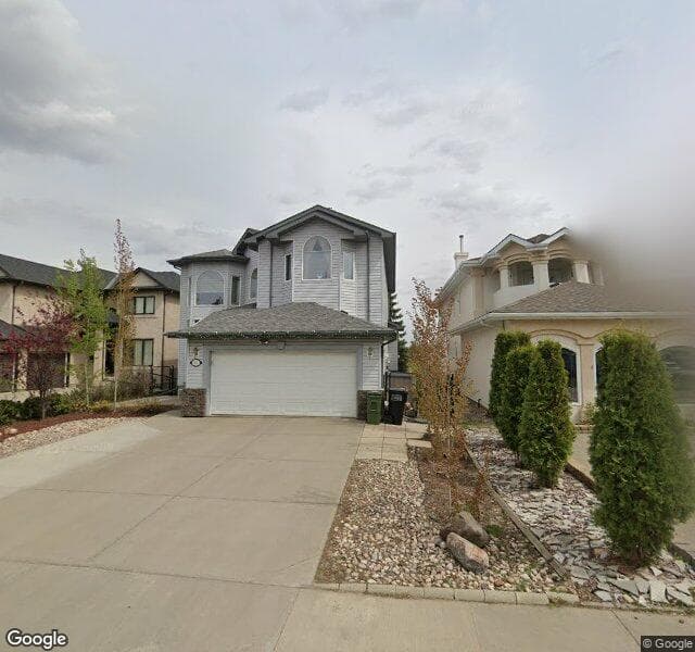 Street view of 332 Hudson Bend NW, Edmonton