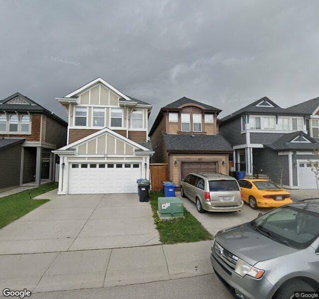 Street view of 309 Auburn Crest Way SE, Calgary