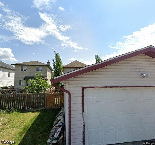 Street view of 16112 38 Street NW, Edmonton