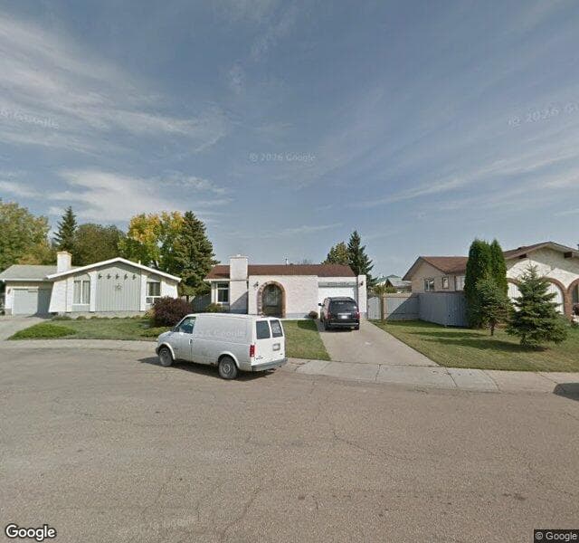 Street view of 10706 168 Avenue NW, Edmonton