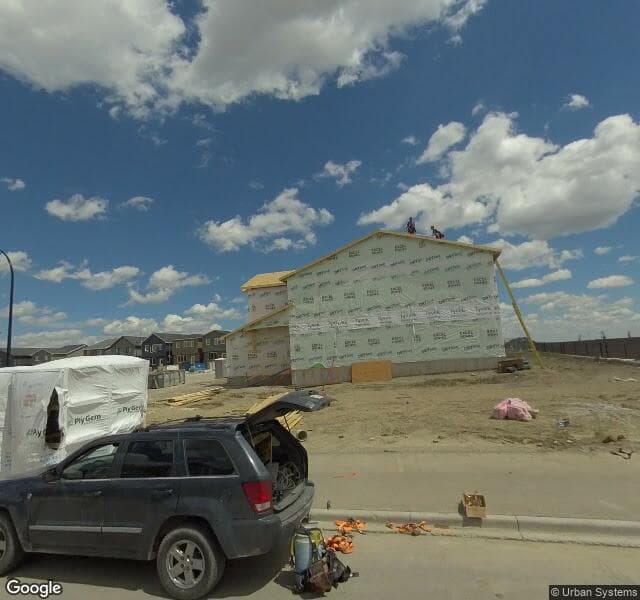 Street view of 120 Lucas Link NW, Calgary