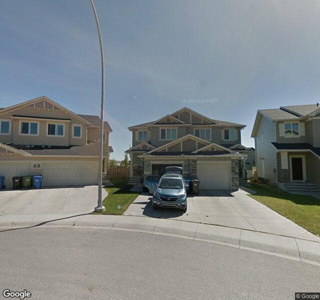 Street view of 82 Brightoncrest Grove SE, Calgary