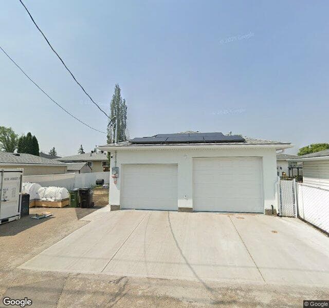 Street view of 13111 109 Street NW, Edmonton