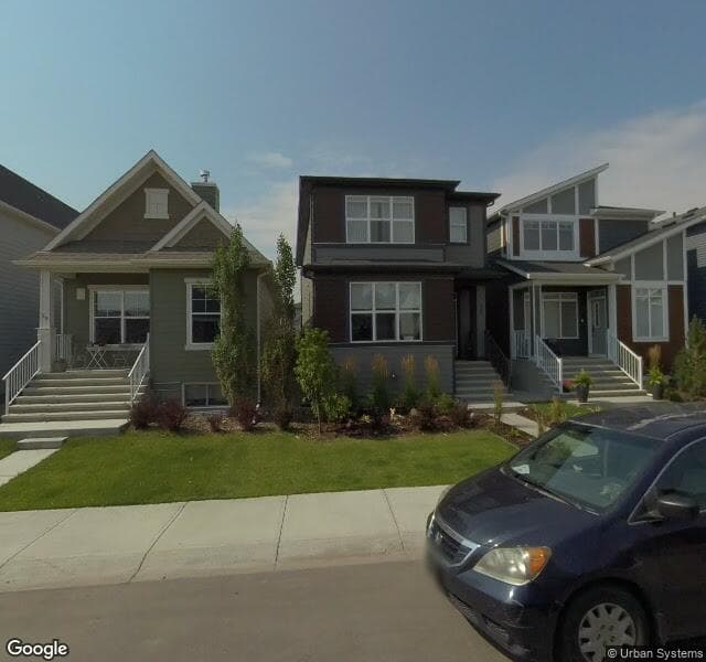 Street view of 35 Rowley Common NW, Calgary