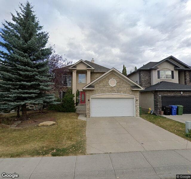 Street view of 16 Strathridge Close SW, Calgary