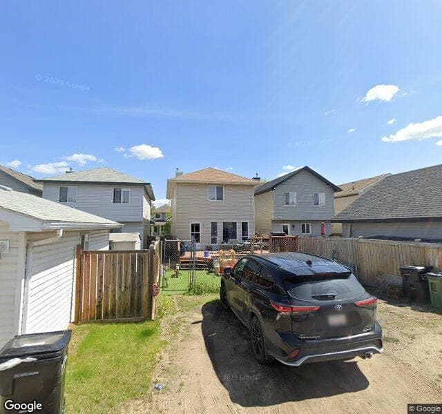 Street view of 16404 58 Street NW, Edmonton