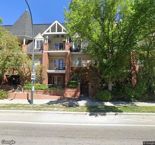 Street view of 1110 5 Avenue NW, Calgary
