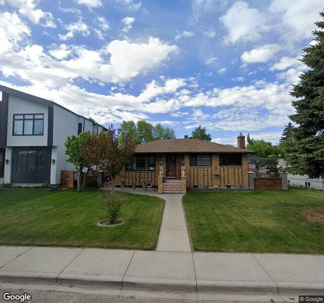 Street view of 47 Montrose Crescent NE, Calgary