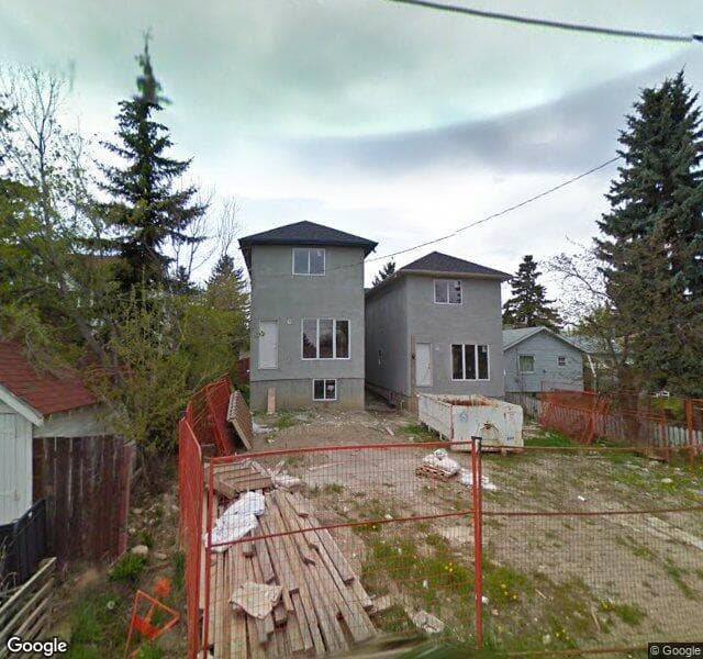 Street view of 1416 43 Street SW, Calgary