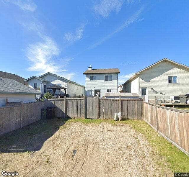Street view of 4756 156 Avenue NW, Edmonton