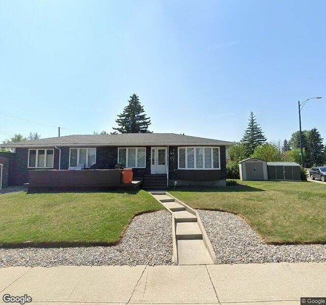 Street view of 25 Manor Road SW, Calgary