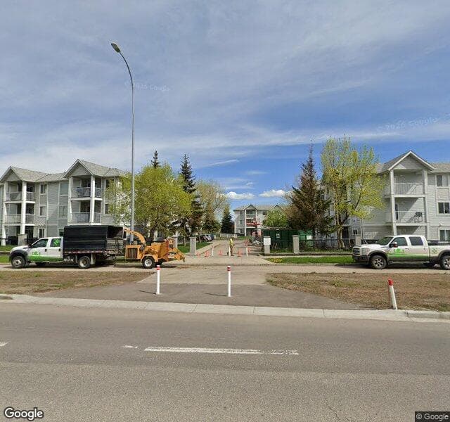 Street view of 202-5202 Valleyview Park SE, Calgary