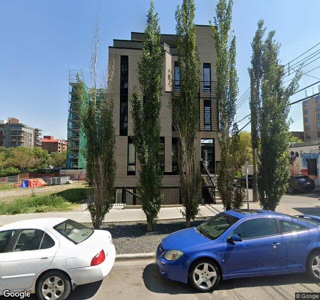 Street view of 1508 6 Street SW, Calgary