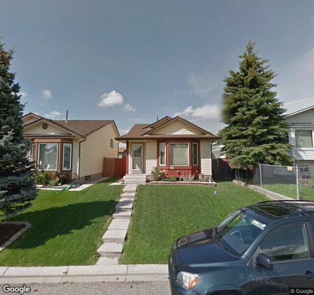 Street view of 156 Falshire Close NE, Calgary