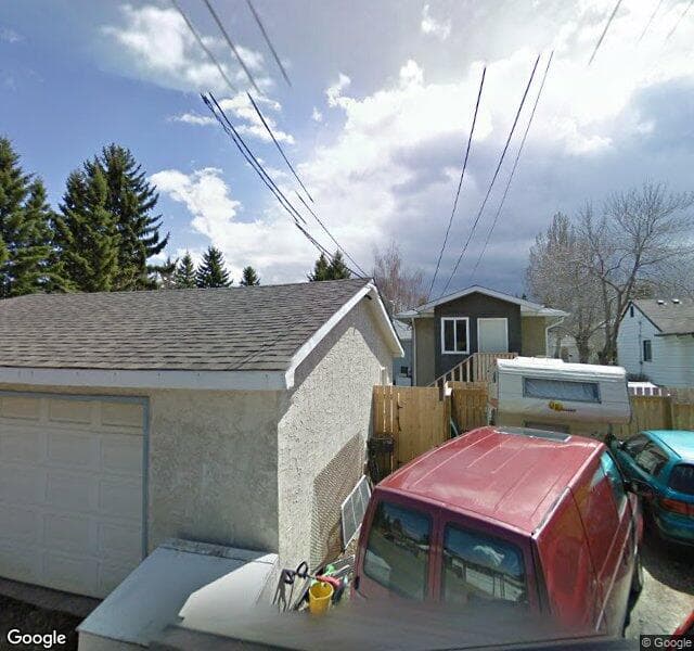 Street view of 7312 36 Avenue NW, Calgary
