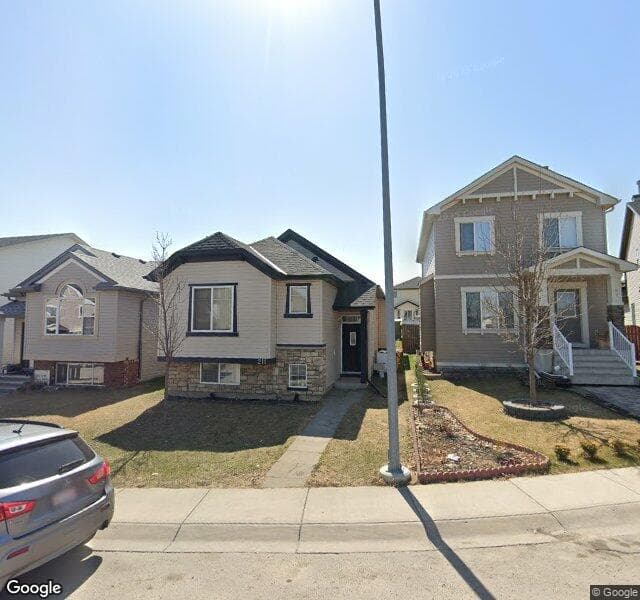 Street view of 211 Saddlebrook Way NE, Calgary