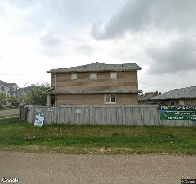 Street view of 8204 180 Avenue NW, Edmonton