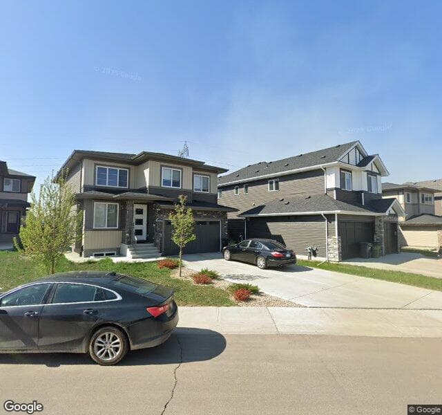 Street view of 12846 204 Street NW, Edmonton