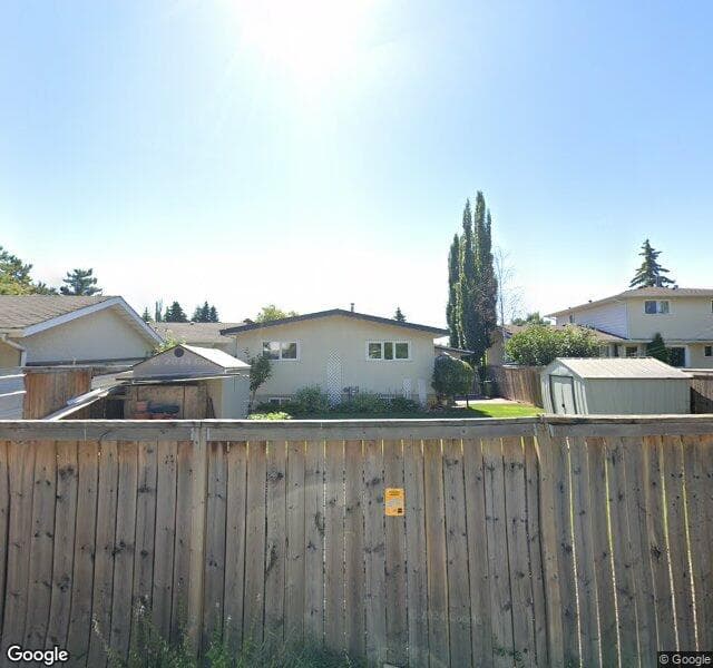Street view of 72 Ekota Crescent NW, Edmonton