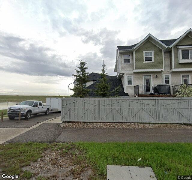 Street view of 88 New Brighton Point SE, Calgary