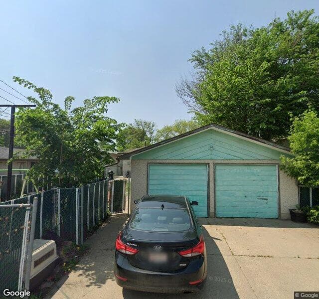 Street view of 12825 102 Street NW, Edmonton